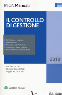 CONTROLLO DI GESTIONE (IL) - RICCABONI ANGELO; BUSCO CRISTIANO; GIOVANNONI ELENA