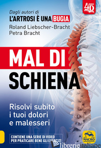 MAL DI SCHIENA. CON DVD VIDEO - LIEBSCHER-BRACHT ROLAND; BRACHT PETRA