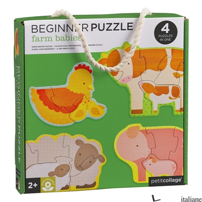 Beginners Puzzle - Farm Babies - PETITCOLLAGE