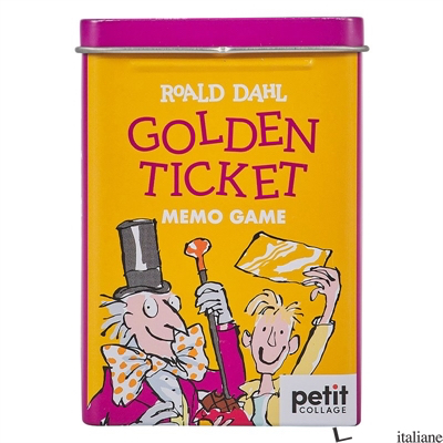 Roald Dahl Golden Ticket Memory Game - Roald Dahl