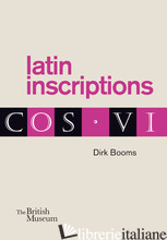 LATIN INSCRIPTIONS - Dirk Booms