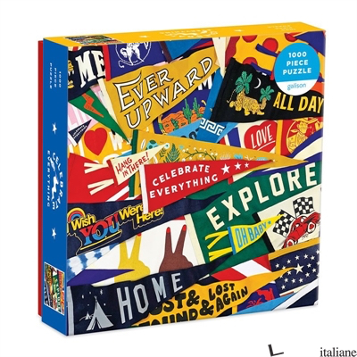 Celebrate Everything 1000 Piece Puzzle in Square Box - Galison