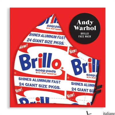 Andy Warhol Brillo Face Mask - Galison, by (artist) Andy Warhol