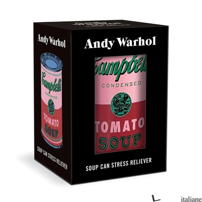 Warhol Soup Can Stress Reliever - Galison, by (artist) Andy Warhol