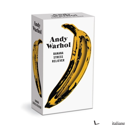 Warhol Banana Stress Reliever - Galison, by (artist) Andy Warhol