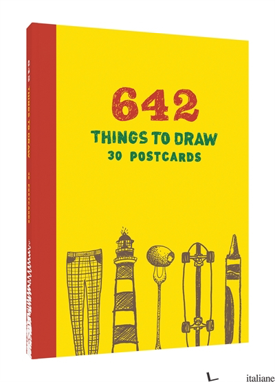 642 THINGS TO DRAW: 30 POSTCARDS - CHRONICLE BOOKS
