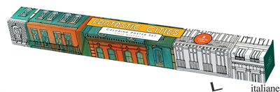Fantastic Cities: Coloring Poster Set-----------24.00---------- - ILLUSTRATED BY STEVE MCDONALD