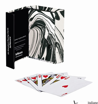 Black and White Marble - playing cards - teNeues Publishing Company