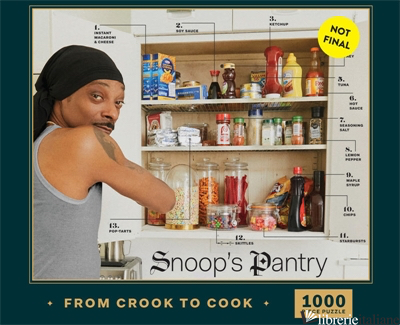 From Crook to Cook Snoop's Pantry 1000-Piece Puzzle - Chronicle Books 