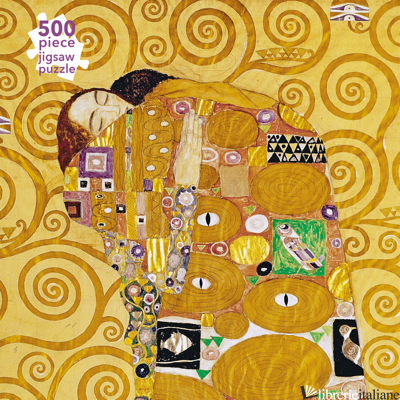 Adult Jigsaw Puzzle Gustav Klimt: The Stoclet Frieze (500 pieces) - Flame Tree
