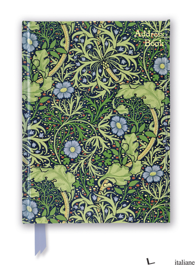 William Morris: Seaweed (Address Book) - Flame Tree