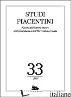 STUDI PIACENTINI. VOL. 33 - DEL BOCA A. (CUR.)