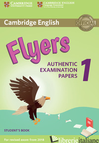 CAMBRIDGE ENGLISH STARTERS 1. AUTHENTIC EXAMINATION PAPERS FOR REVISED EXAM FROM - 