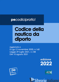 CODICE DELLA NAUTICA DA DIPORTO 2022 - 