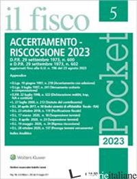 ACCERTAMENTO E RISCOSSIONE 2023 - 