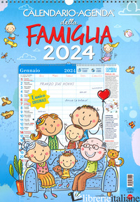 CALENDARIO-AGENDA DELLA FAMIGLIA 2024 - 