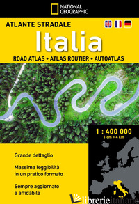 ATLANTE STRADALE ITALIA 1:400.000. EDIZ. INGLESE, FRANCESE E TEDESCA - 