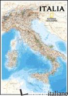 ITALIA POLITICA (MAPPA MURALE 112 X 159 CON ASTE DI SOSTEGNO) - 