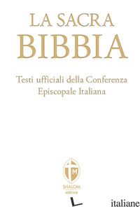 SACRA BIBBIA. EDIZ. TASCABILE ECOPELLE BIANCA (LA) - CONFERENZA EPISCOPALE ITALIANA (CUR.)