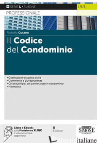 CODICE DEL CONDOMINIO. CON AGGIORNAMENTO ONLINE (IL) - CUSANO RODOLFO