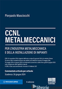 CCNL METALMECCANICI - MASCIOCCHI PIERPAOLO