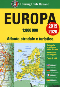 EUROPA. ATLANTE STRADALE E TURISTICO 1:800.000 - AA VV