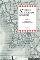 STORIE E LEGGENDE BIRMANE - FERRARO G. (CUR.); BUSCAGLINO G. (CUR.)
