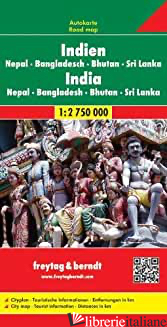 INDIA-NEPAL-BANGLAD. BUTHAN 1:2.750.000 - AA.VV.
