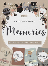 MEMORIES. MY FIRST CARDS. EDIZ. A COLORI. CON 30 CARTE - BONAGURO VALENTINA