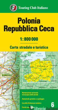 POLONIA. REPUBBLICA CECA 1:800.000 - 