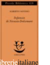INFANZIA DI NIVASIO DOLCEMARE - SAVINIO ALBERTO; TINTERRI A. (CUR.)