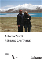 RESIDUO CANTABILE - ZAVOLI ANTONIO