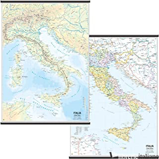 ITALIA SCOLASTICA (FISICO-POLITICA) 1:1.125.000 - BELLETTI