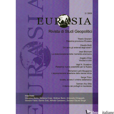 EURASIA N. 2/2009. RIVISTA DI STUDI GEOPOLITICI - AAVV
