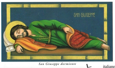 SAN GIUSEPPE DORMIENTE - IMMAGINE CM.6X10,5 - 