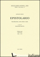 EPISTOLARIO GIOVANNI BOSCO. VOL. 6 - MOTTOLA F. (CUR.)
