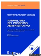 FORMULARIO DEL PROCESSO AMMINISTRATIVO - GIOVAGNOLI R. (CUR.)