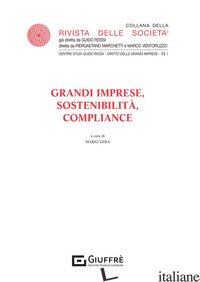 GRANDI IMPRESE, SOSTENIBILITA', COMPLIANCE - CERA M. (CUR.)