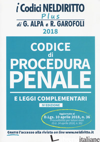 CODICE DI PROCEDURA PENALE E LEGGI COMPLEMENTARI. CON CONTENUTO DIGITALE PER ACC - ALUISI C. (CUR.)
