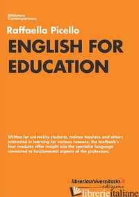 ENGLISH FOR EDUCATION - PICELLO RAFFAELLA