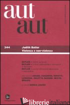 AUT AUT. VOL. 344: JUDITH BUTLER - BUTLER J 