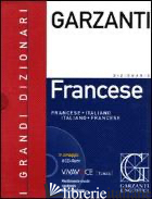 DIZIONARIO GARZANTI FRANCESE-ITALIANO, ITALIANO-FRANCESE. CON CD-ROM - AA VV