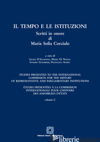 TEMPO E LE ISTITUZIONI. SCRITTI IN ONORE DI MARIA SOFIA CORCIUOLO (IL) - D'AGOSTINO G. (CUR.); DI NAPOLI M. (CUR.); GUERRIERI S. (CUR.); SODDU F. (CUR.)