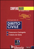 COMPENDIO DI DIRITTO CIVILE - CARINGELLA FRANCESCO; DE GIOIA VALERIO