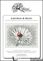 LADYBUG & DAISY. CROSS STITCH AND BLACKWORK DESIGN - SARDU VALENTINA
