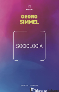 SOCIOLOGIA - SIMMEL GEORG