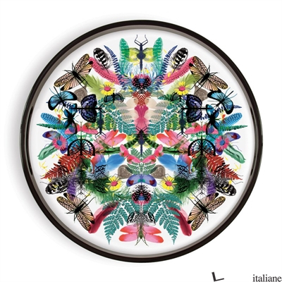 Christian Lacroix Heritage Collection Caribe Round Lacquer tray - Christian Lacroix and Galison