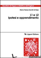 L1 E L2. IPOTESI E APPRENDIMENTO - SANNITI DI BAIA M. TERESA