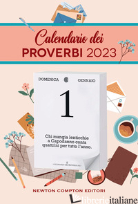 CALENDARIO DEI PROVERBI 2023 - FERRIGATO R. (CUR.)