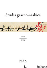STUDIA GRAECO-ARABICA (2021). VOL. 1-2: LOGICA GRAECO-ARABICO-HEBRAICA - 